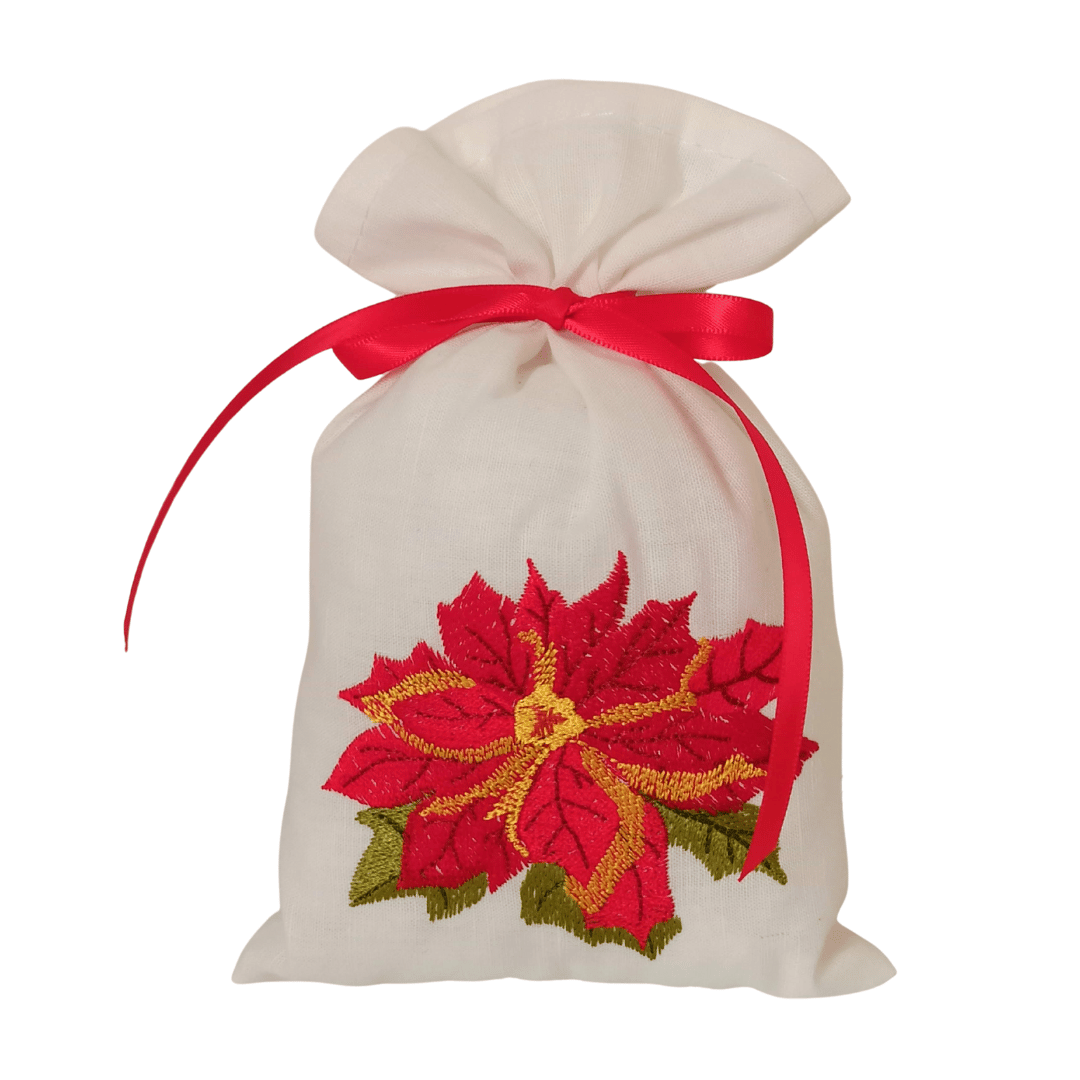 Linen Fragrance Sachet Christmas Flower1