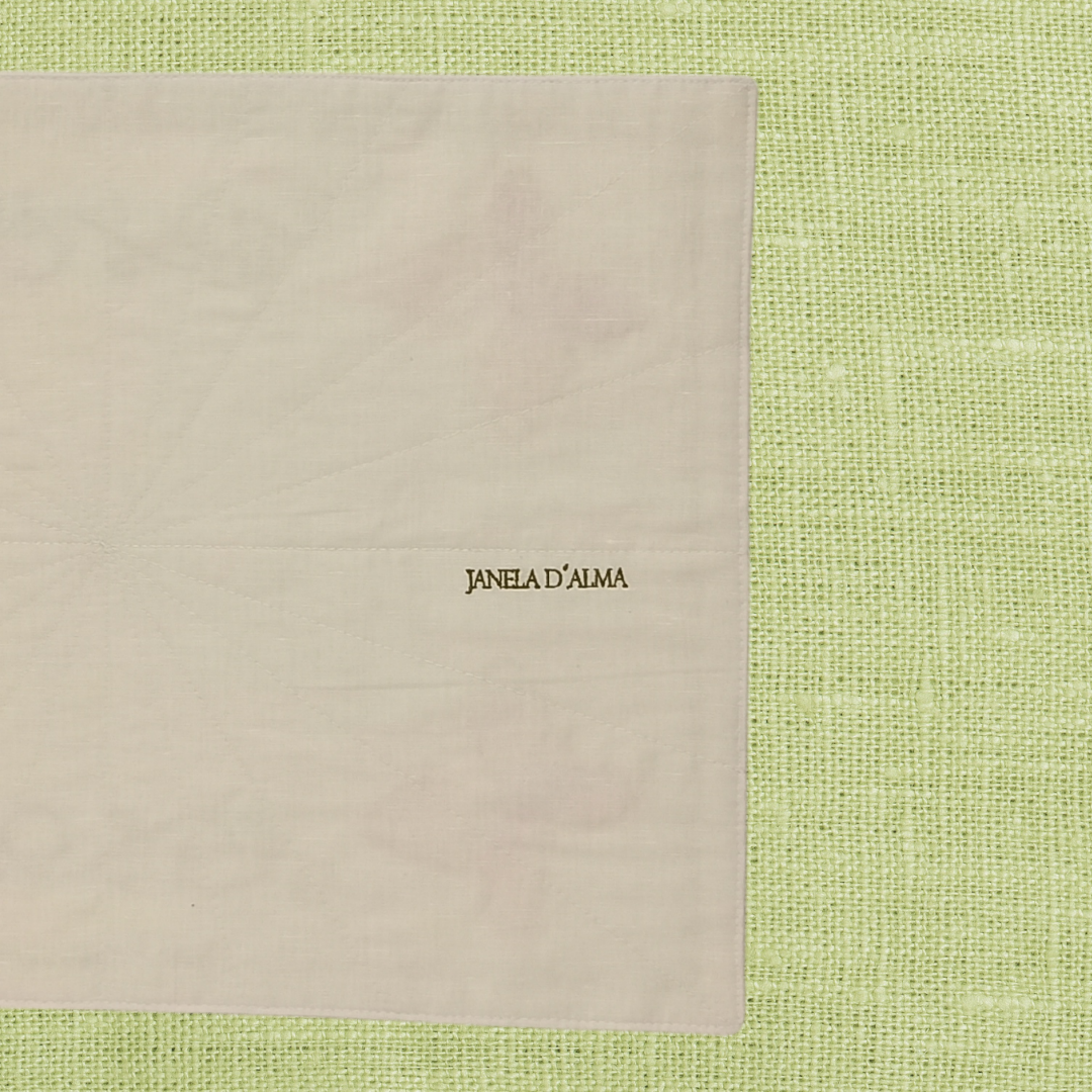 Linen Placemat Butterfly with Cork_Back Details