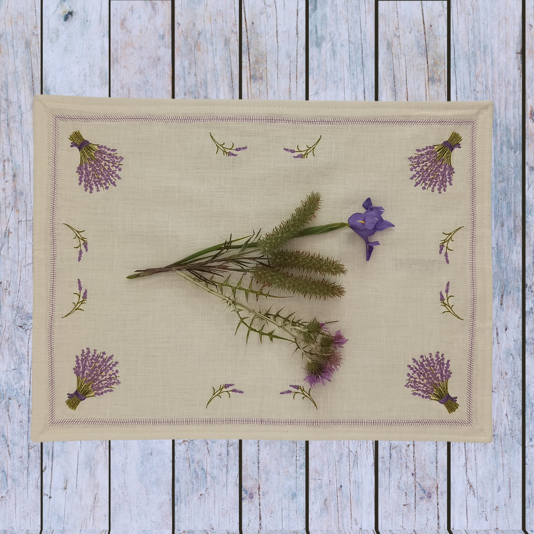 Linen Placemat Lavander