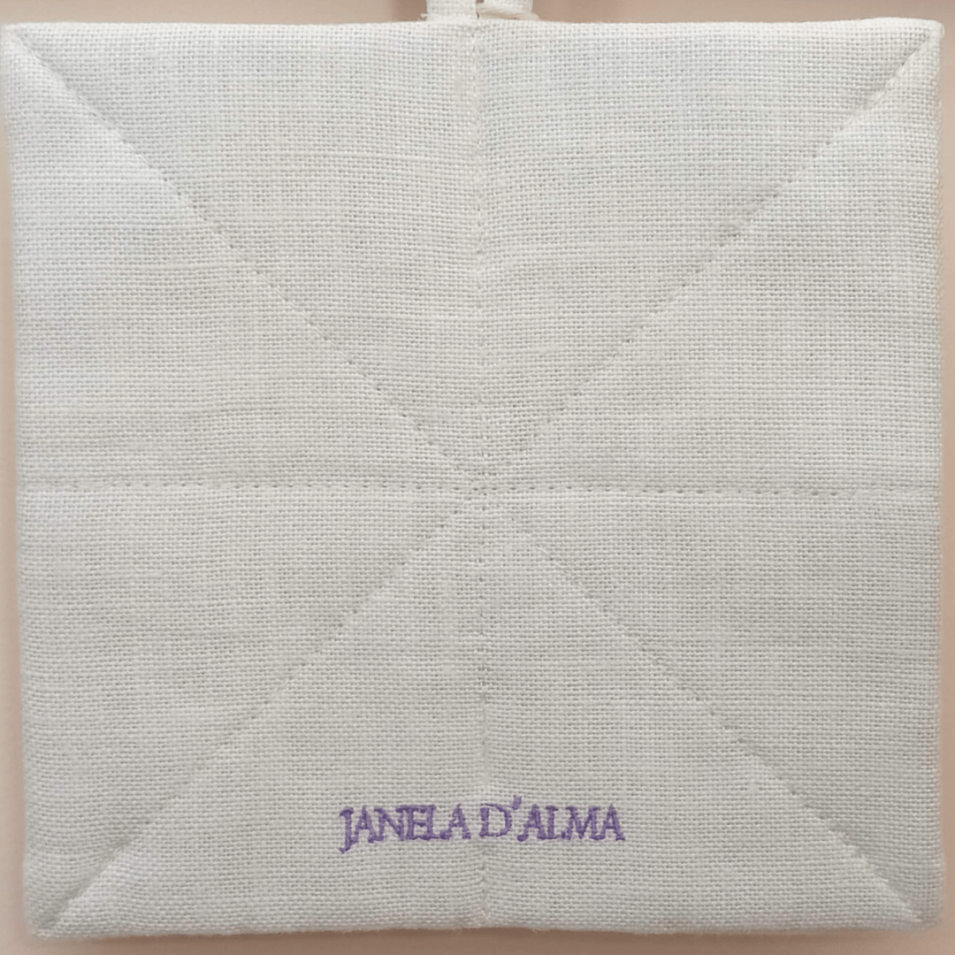 Linen Potholder Lavander - Back Image Details