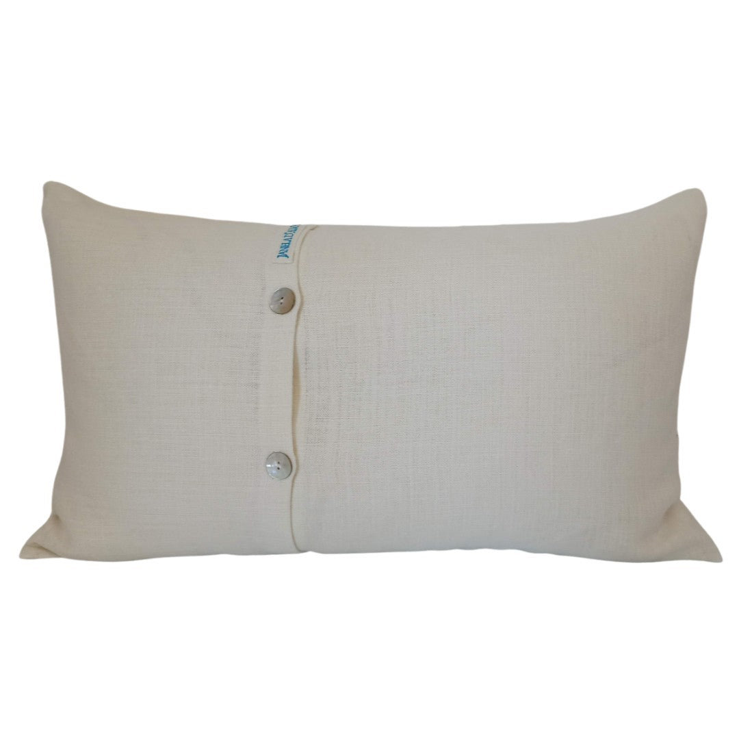 Linen Rectangular Cushion Cover Mandala