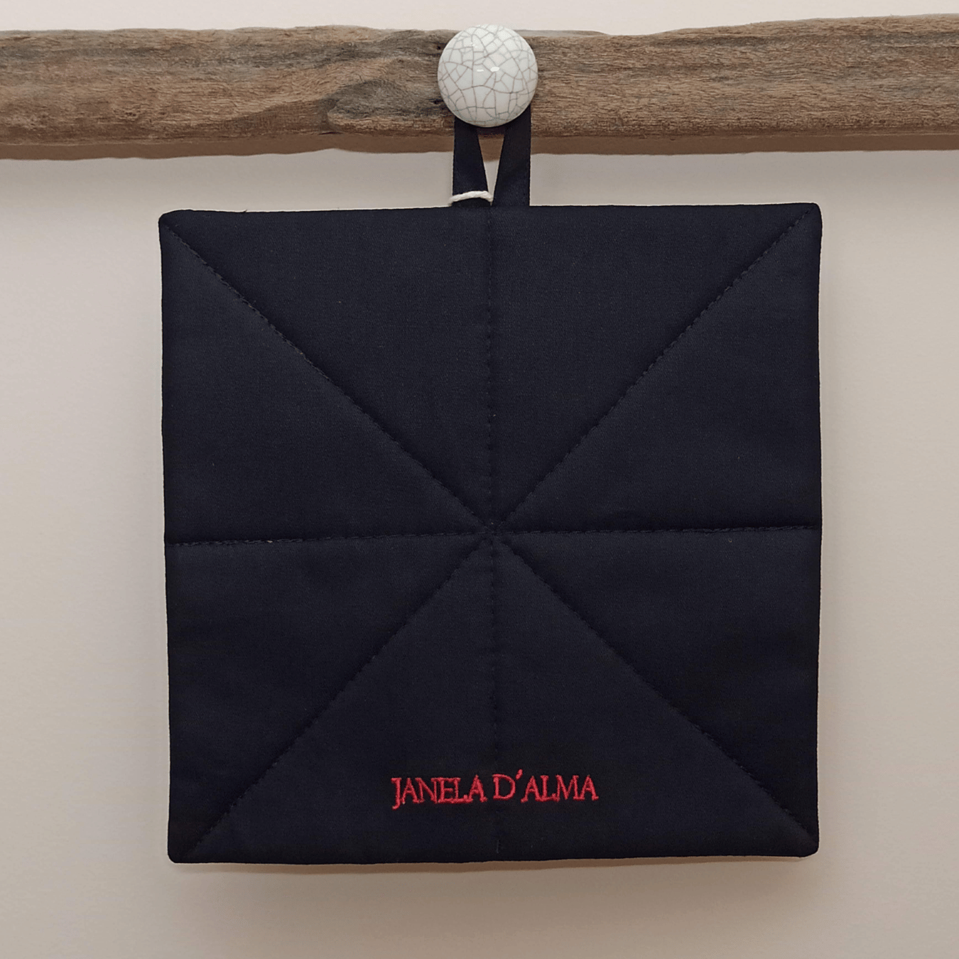 Potholder Christmas Tree - Back Image