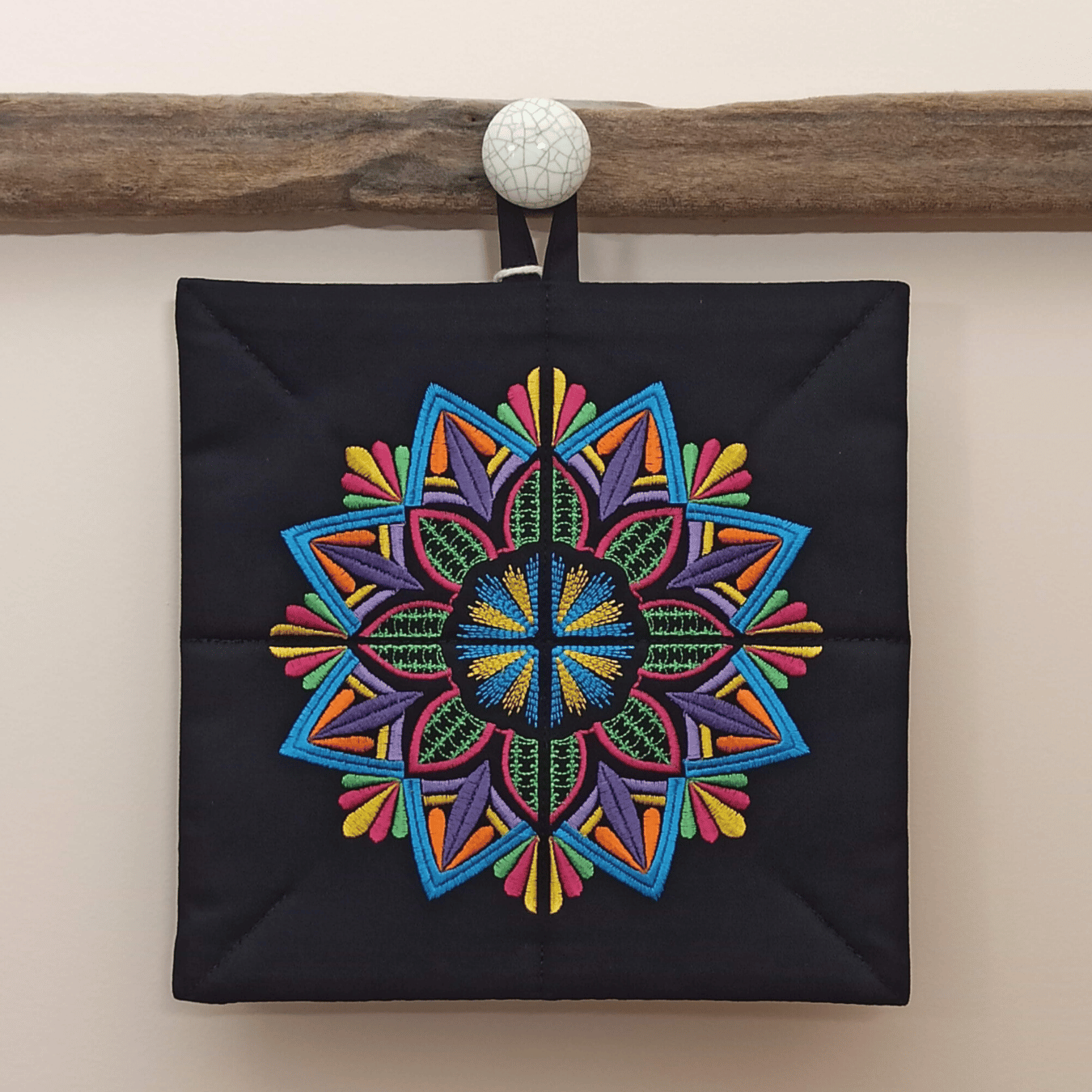 Potholder Mandala - Front Image