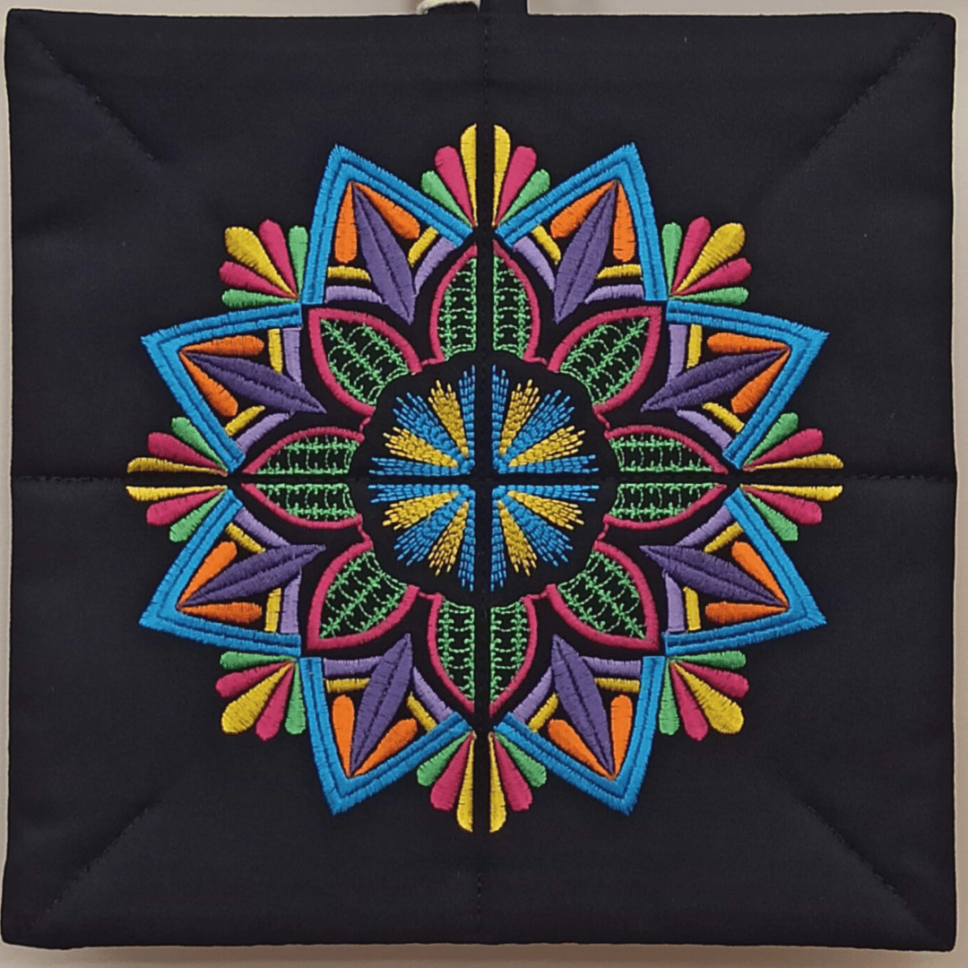 Potholder Mandala - Front Image Details
