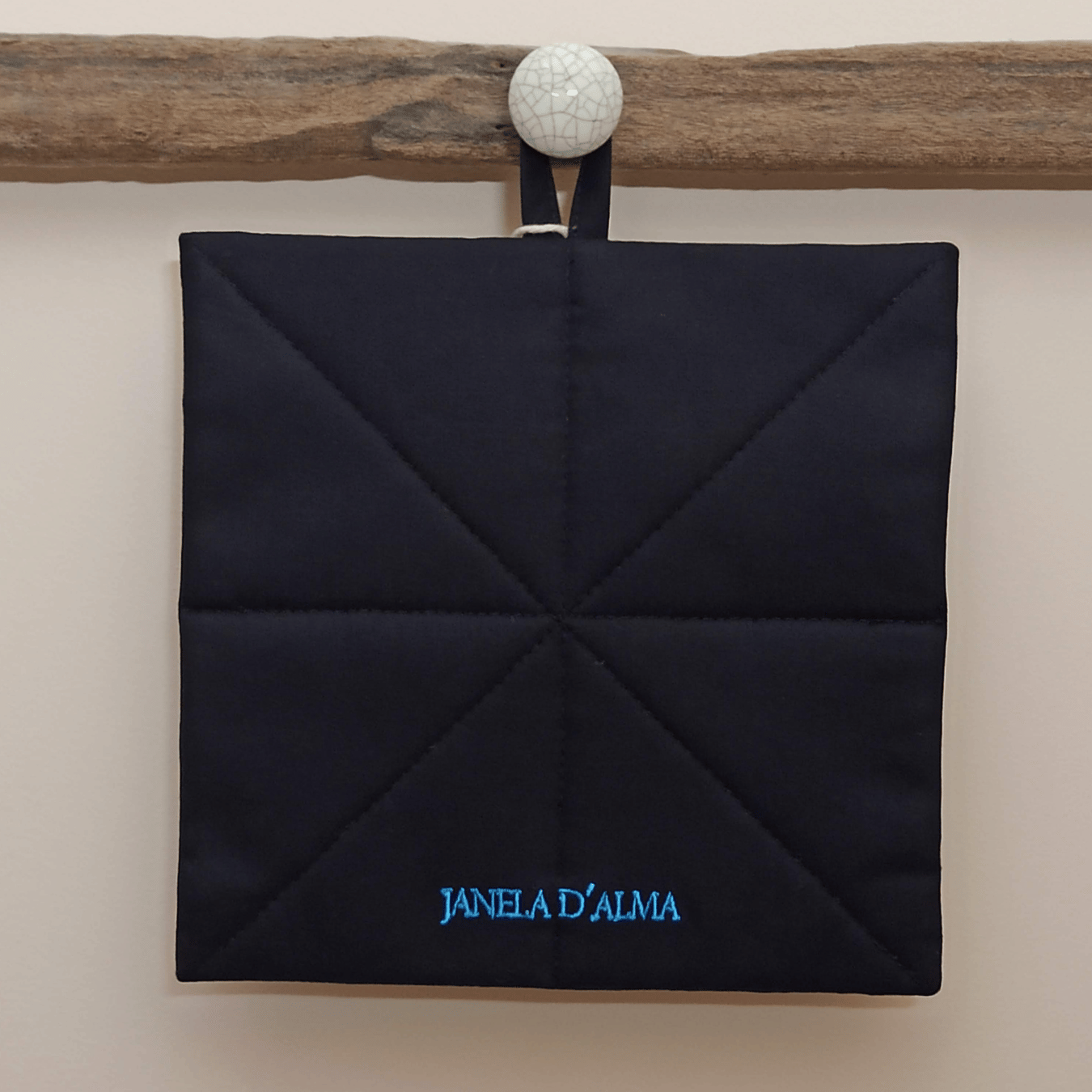 Potholder Portuguese Tile - Back Image