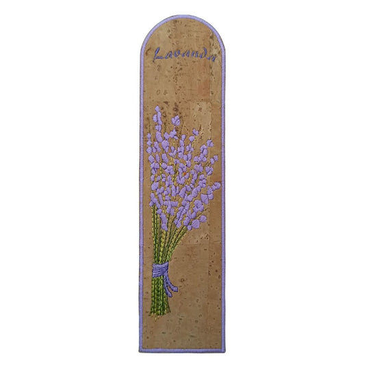 Cork Bookmark Lavander - Front Image