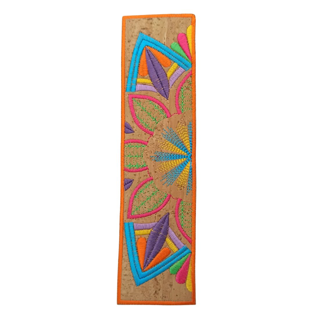 Cork Bookmark Mandala - Front Image