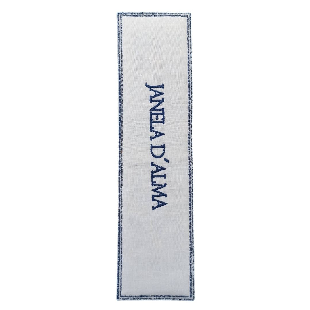 Linen Bookmark Tile - Back Image