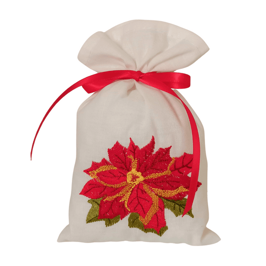 Linen Fragrance Sachet Christmas Flower1