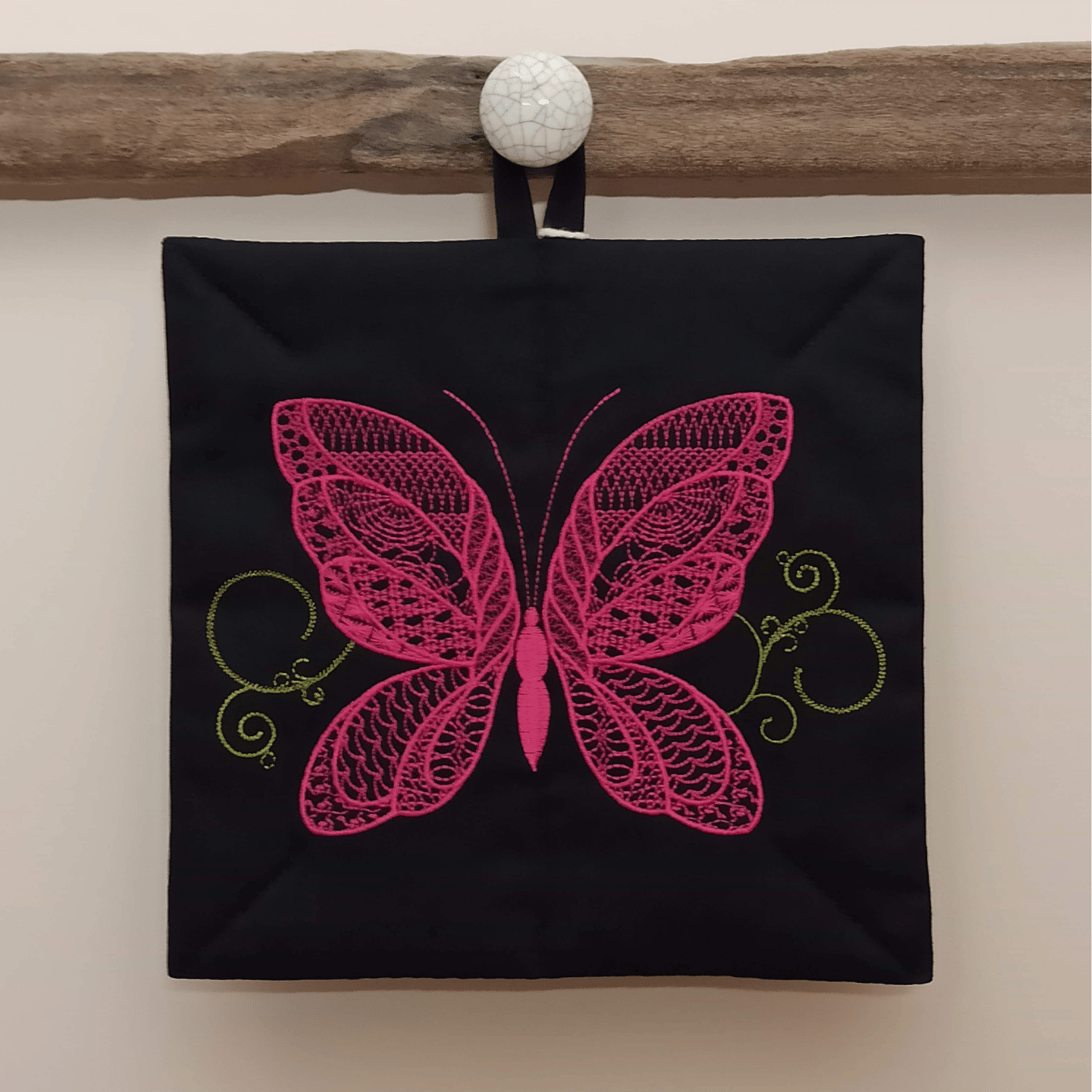 Potholder Butterfly - Front Image