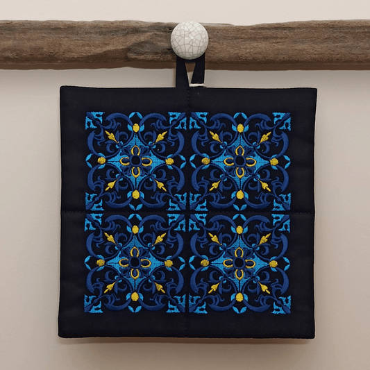 Potholder Portuguese Tile - Front Image