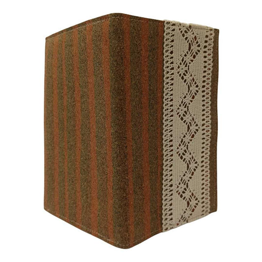 Striped Cork Phone Pouch - Profile Image