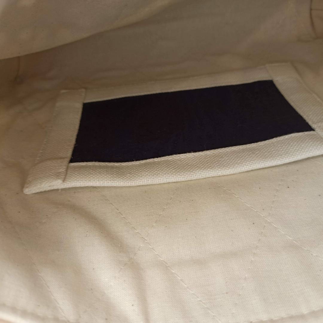 Women Clutch Bag Tile with Cork - Inside and Pocket Details